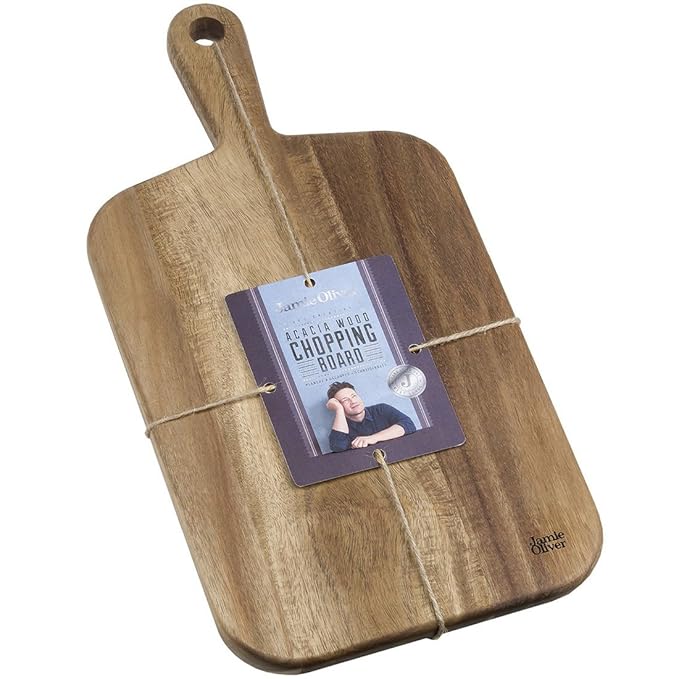Jamie Oliver Small Acacia Wood Chopping Board Amazon.co.uk Kitchen & Home