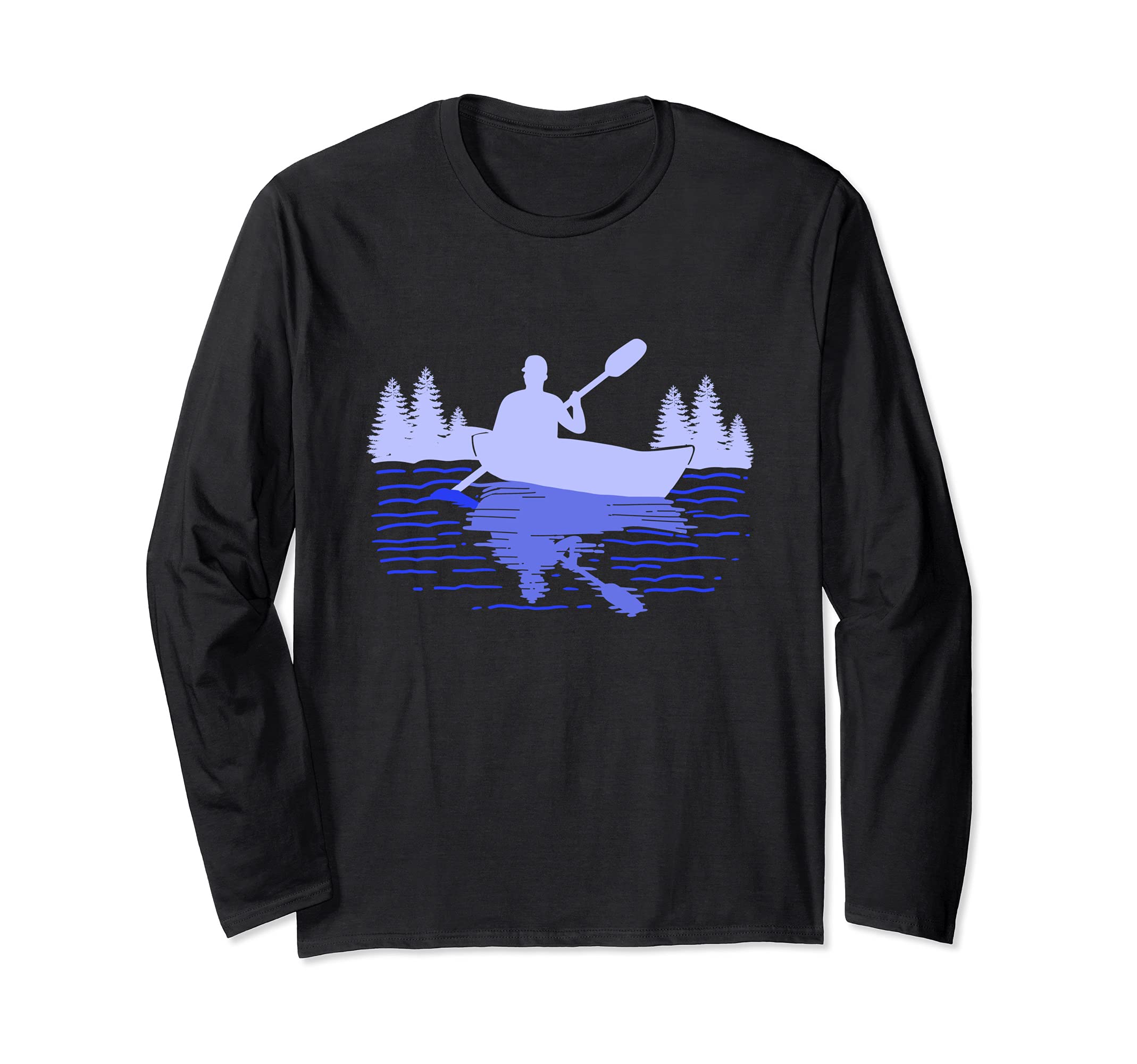 Kayak Gift Kayaking Long Sleeve T-Shirt — image 1