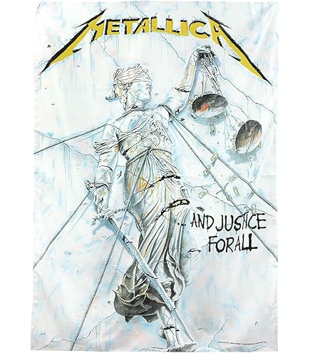 Metallica - Bandeira da Justice For All | Amazon.com.br