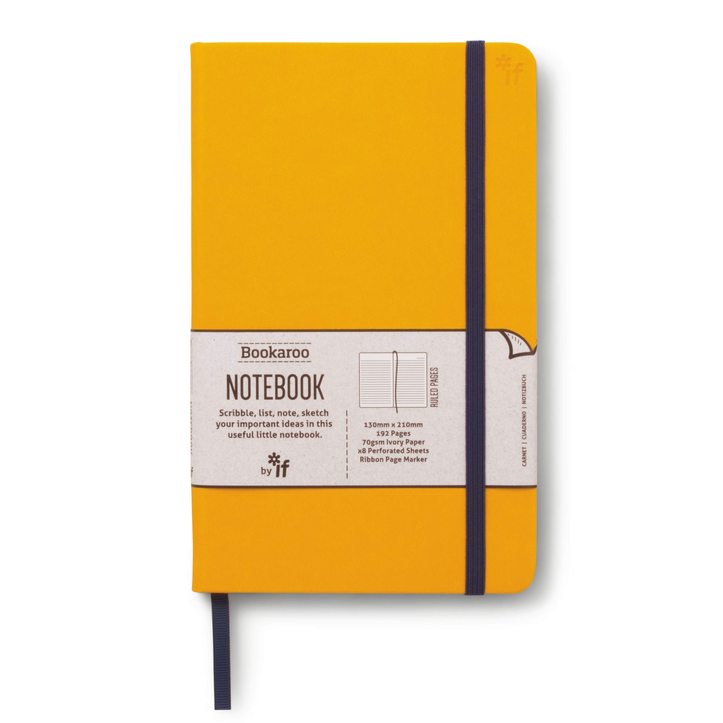Bookaroo Notebook - Mustard