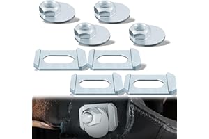 SEKINRAY 2 Pack Premium K100025 Alignment Caster Camber Kit for 2004-2023 Ford F-150 Lightning Expedition Lincoln Mark LT Navigator 2WD 4WD F150 XL, Replace# K100025, K100070, DM3112345, Silver