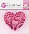 Wilton Nesting Heart Cutter Set