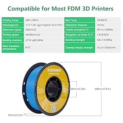 Kingroon PLA Plus（PLA+） 3D Printer