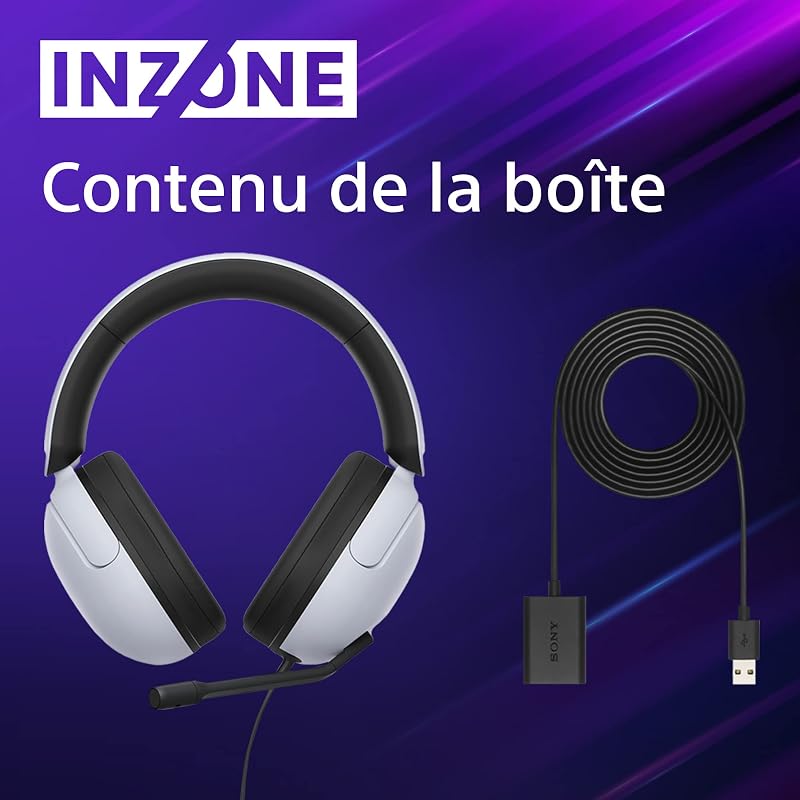 INZONE H3 Casque gaming filaire