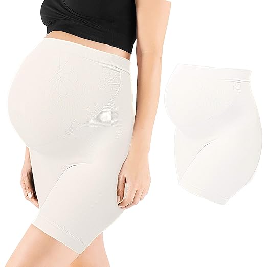 Buy Womens Seamless Maternity Shapewear High Waist MidThigh Pettipant Pregnancy Underwear for