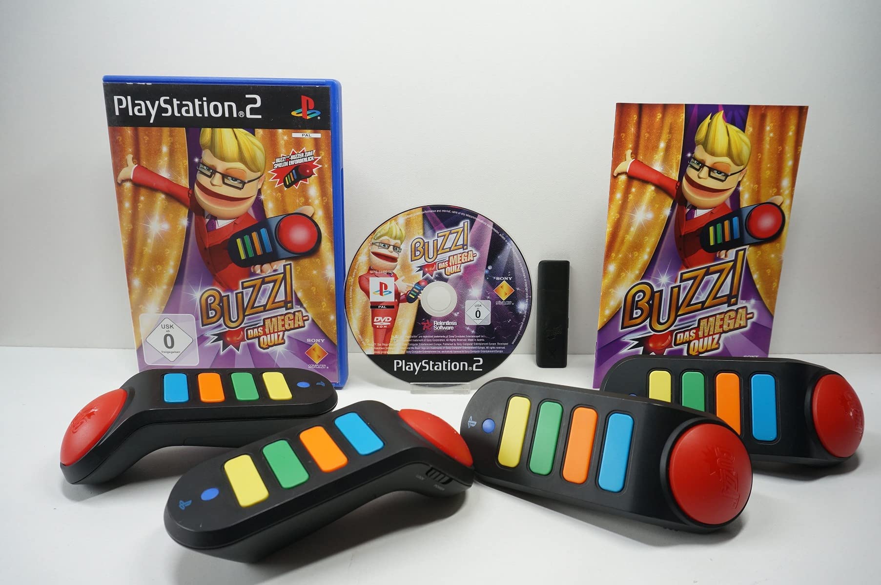 Sony Buzz! Das Mega-Quiz [Import Allemand]