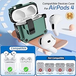 Case for AirPods 4th Generation Case, Ekoonpft
