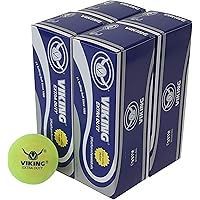Viking Extra Duty Platform Tennis Balls Yellow (4 Sleeves)