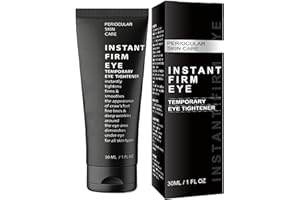 Uttse Instant Temporary Eye Tightener : Instant eye cream Reduces UnderEye Bags, Dark Circles & Puffiness, Anti Aging Fine Lines, Firm That Delicate Skin Under Your Eyes 1 oz