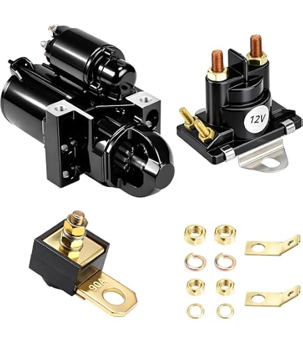 Greluma 1 Pièce Commutateur de solénoïde de garniture de puissance 12V pour moteurs hors-bord Mercury Mariner 89-846070 89-94318 MerCruiser 89-96158T Greluma 1 Pièce Commutateur de solénoïde de garniture de puissance 12V pour moteurs hors-bord Mercury Mariner 89-846070 89-94318 MerCruiser 89-96158T