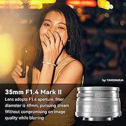 7artisans 35mm F1.4 Mark II APS-C Manual Focus