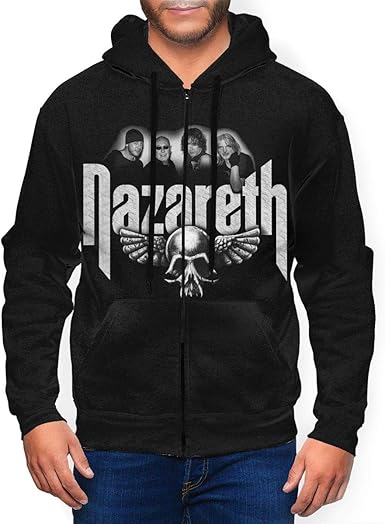 rock band zip up hoodies