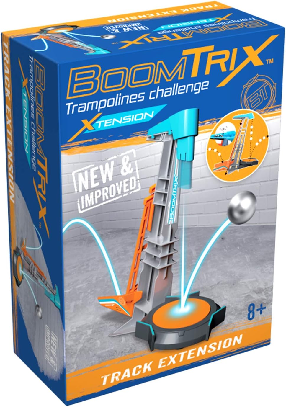 Goliath - Boomtrix Tract Extender - Construction Game - Ages 8+ - Ball Game, Blue