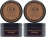 American Crew Pomade Medium Hold High Shine 85g Pack of 2