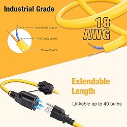 G GJIA 3-Prong 100FT Construction String