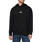 HUGO mens Back Printed Logo Hooded Sweatshirt