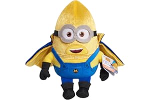 Illumination Minions Despicable Me 4 Squooshy Plush Mega Gus, Kids Toys for Ages 3 Up by Just Play