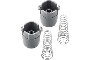 JWODO 2 Packs AGM73610701 Washer Magnetic Door Plunger and Spring, Washing Machine Parts Fits for LG and Kenmore, Replacement Part # AGM73610702, AP5331994, MEG61961401, 2002592