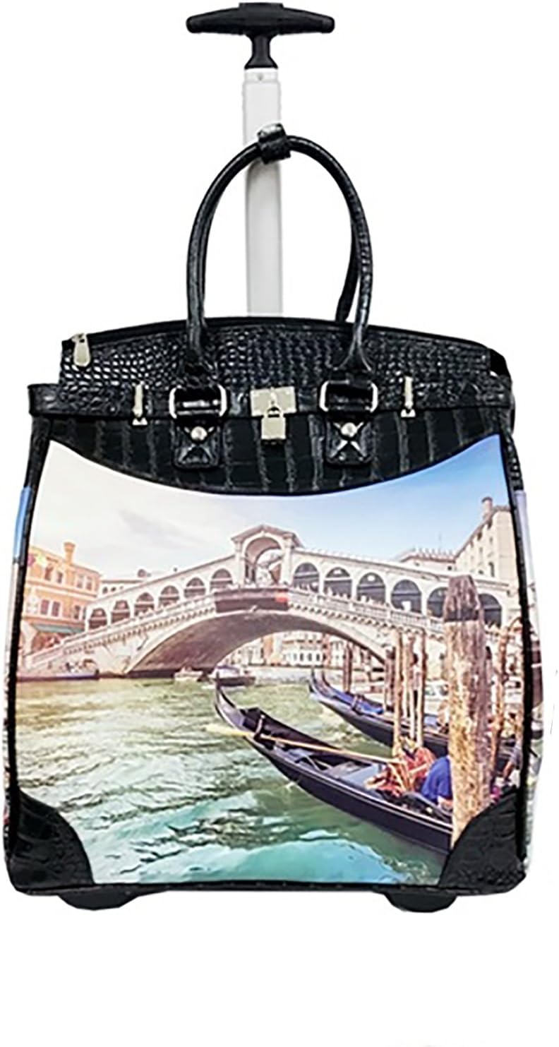 Trendy Flyer 19" Computer/Laptop Rolling Bag 2 Wheel Case (Gondola)