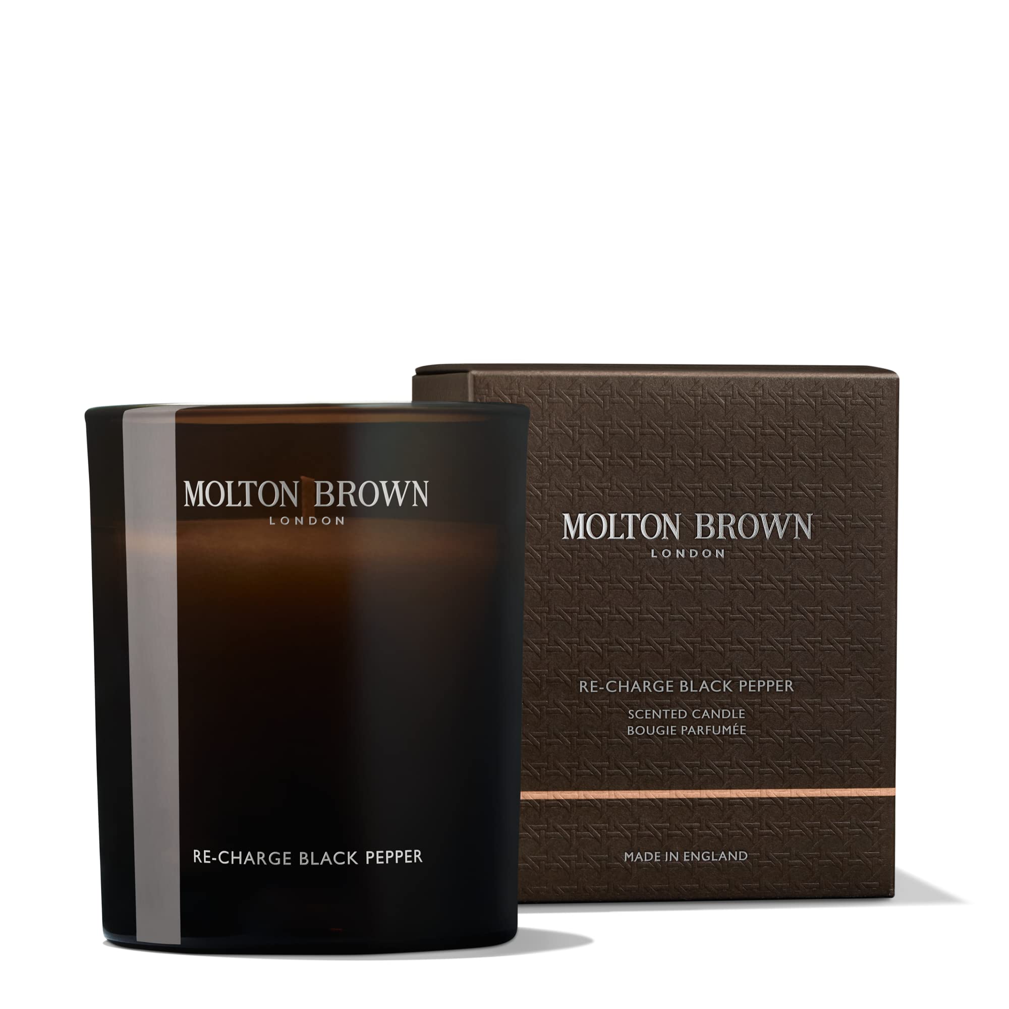 Molton Brown Re-Charge Black Pepper Signature Scented Single Wick Candle 190 g