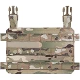 GYDEHUTJ Molle Placard Hoop and Loop Front Flap Hanging Panel for Tactical Chest Rig Huntting Vest Plate Carriers