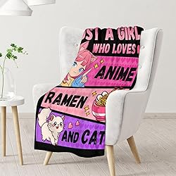 Girls Blanket Gifts - 30x40 Inches Cute Throw