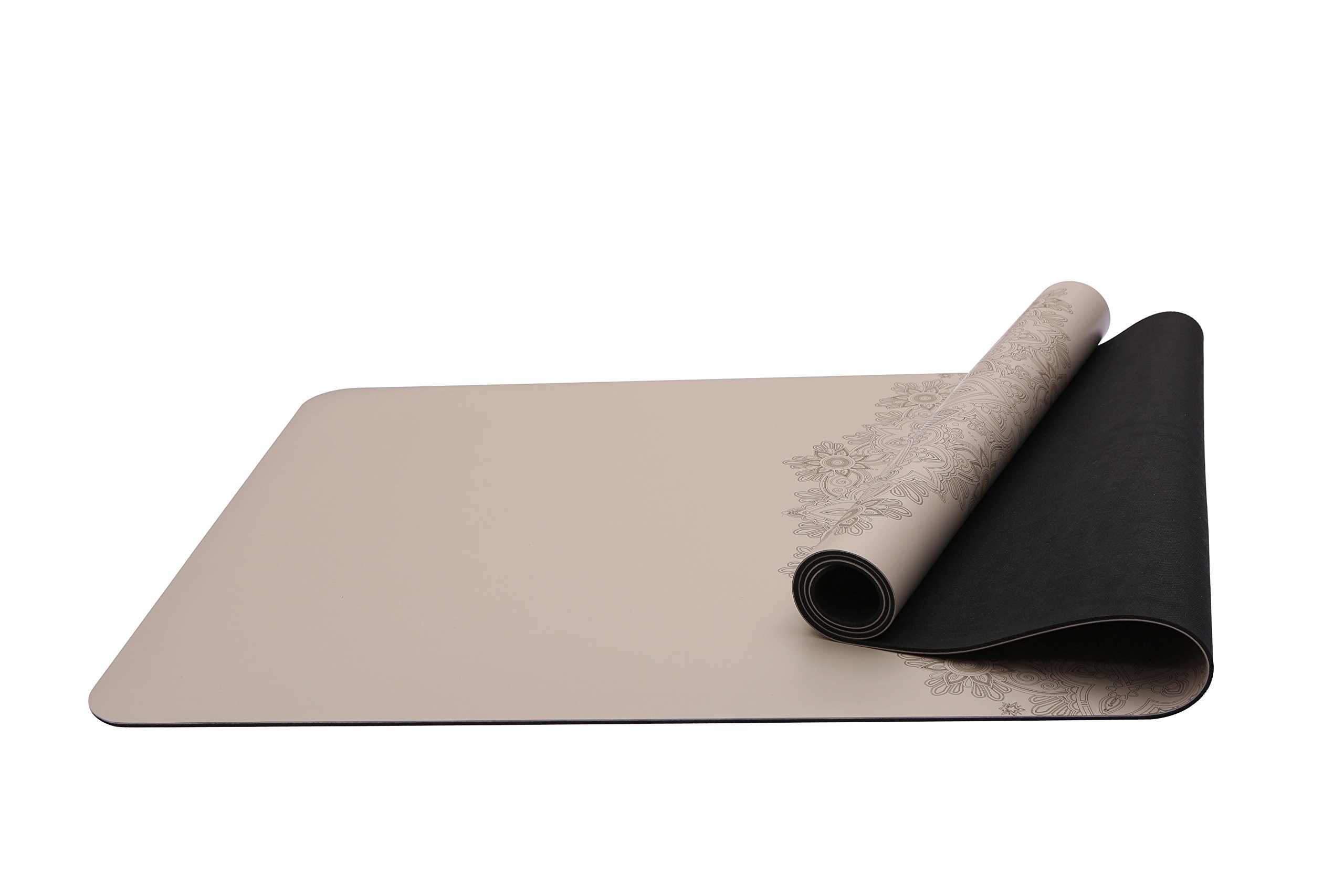 Yoga Mat,4.5mm Thick Yoga Mats Eco and Body Friendly Sweat Grip Non-Slip With Carrying Yoga Mat Bag-Ganesha