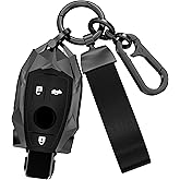 LushRide 3 Button Key Fob Cover Fit for Mercedes Benz C E S M CLS CLK G Class 2009-2019