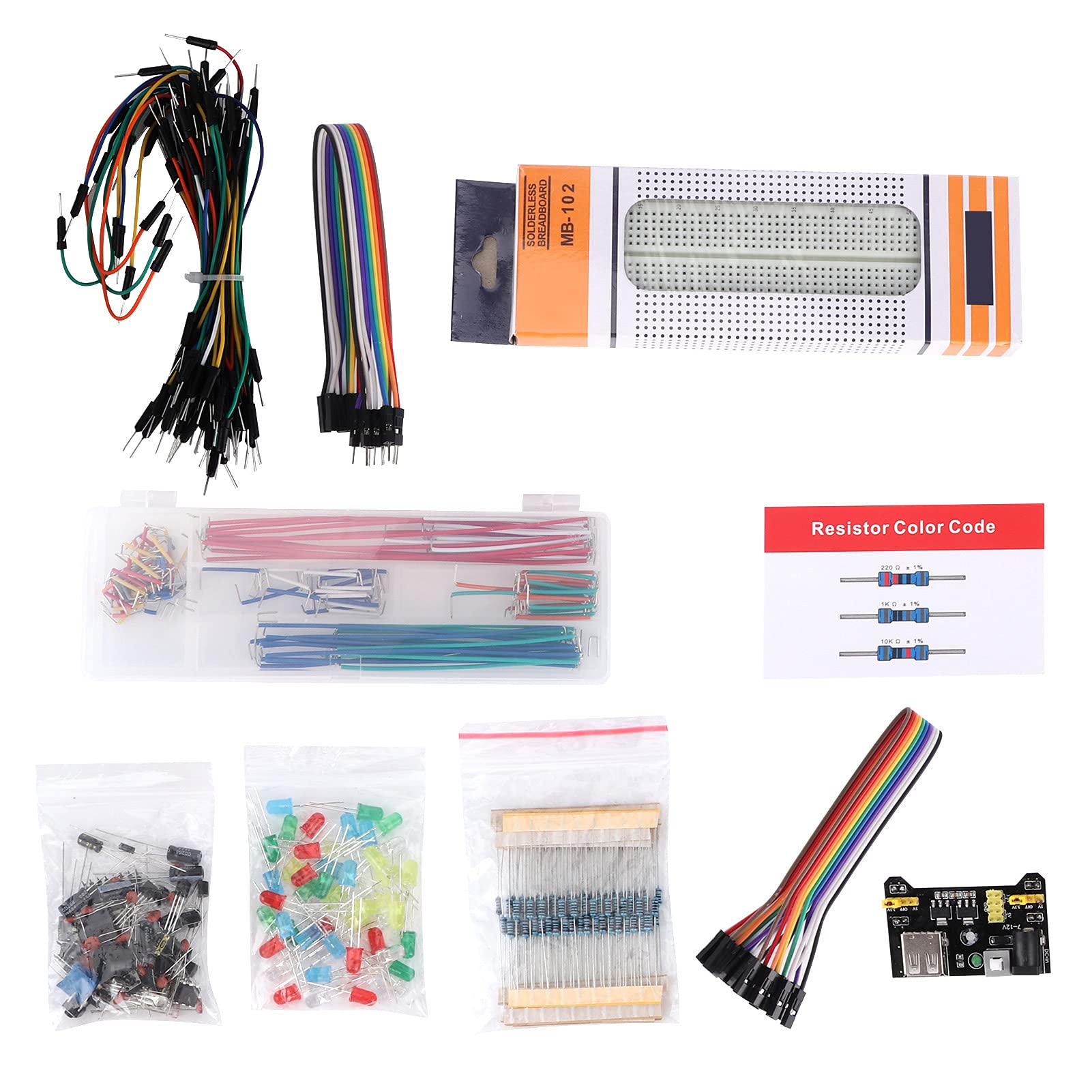 Solderless Breadboard, 1 Set Plastic Wiring Is Flexible Breadboard for Breadboard Projects for for Raspberry STM32