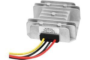 YIPIN HEXHA 25W DC-DC 12V 24V to 5V 5A Converter Buck Regulator 5 Volts Waterproof Vehicle Power Supply
