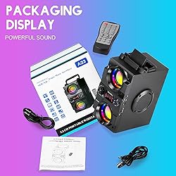TENMIYA 40W(60W Peak) Portable Bluetooth Speakers