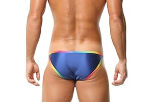 Dimgut Men's Detachable Underwear Solid Color U Convex Bag Triangle Pants Briefs