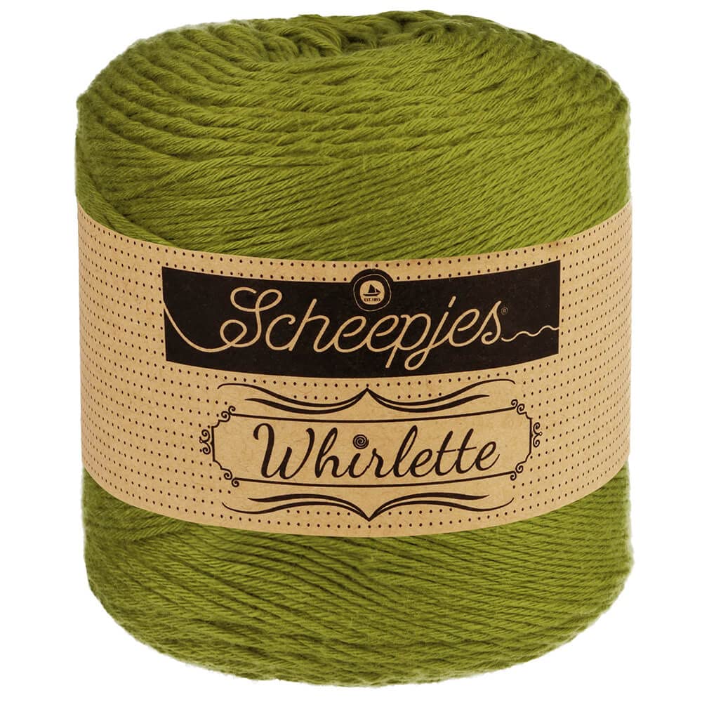 Scheepjes - Scheepjes Whirlette 882 Tangy Olive Yarn - 1x100g