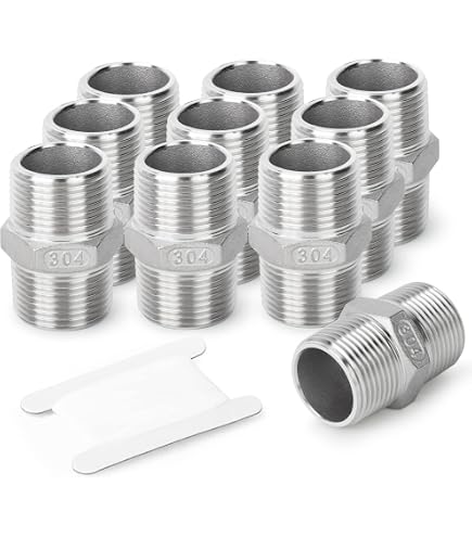 2 Inch x 8 Inch Pipe Nipple Stainless Steel 304