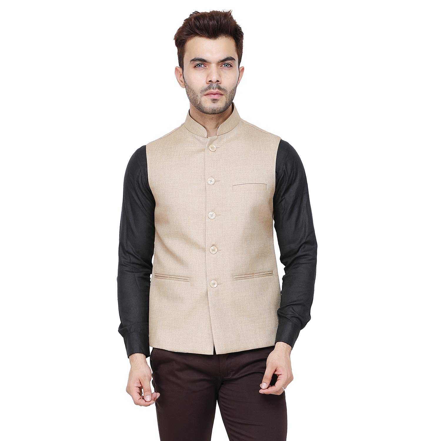 jute nehru jacket