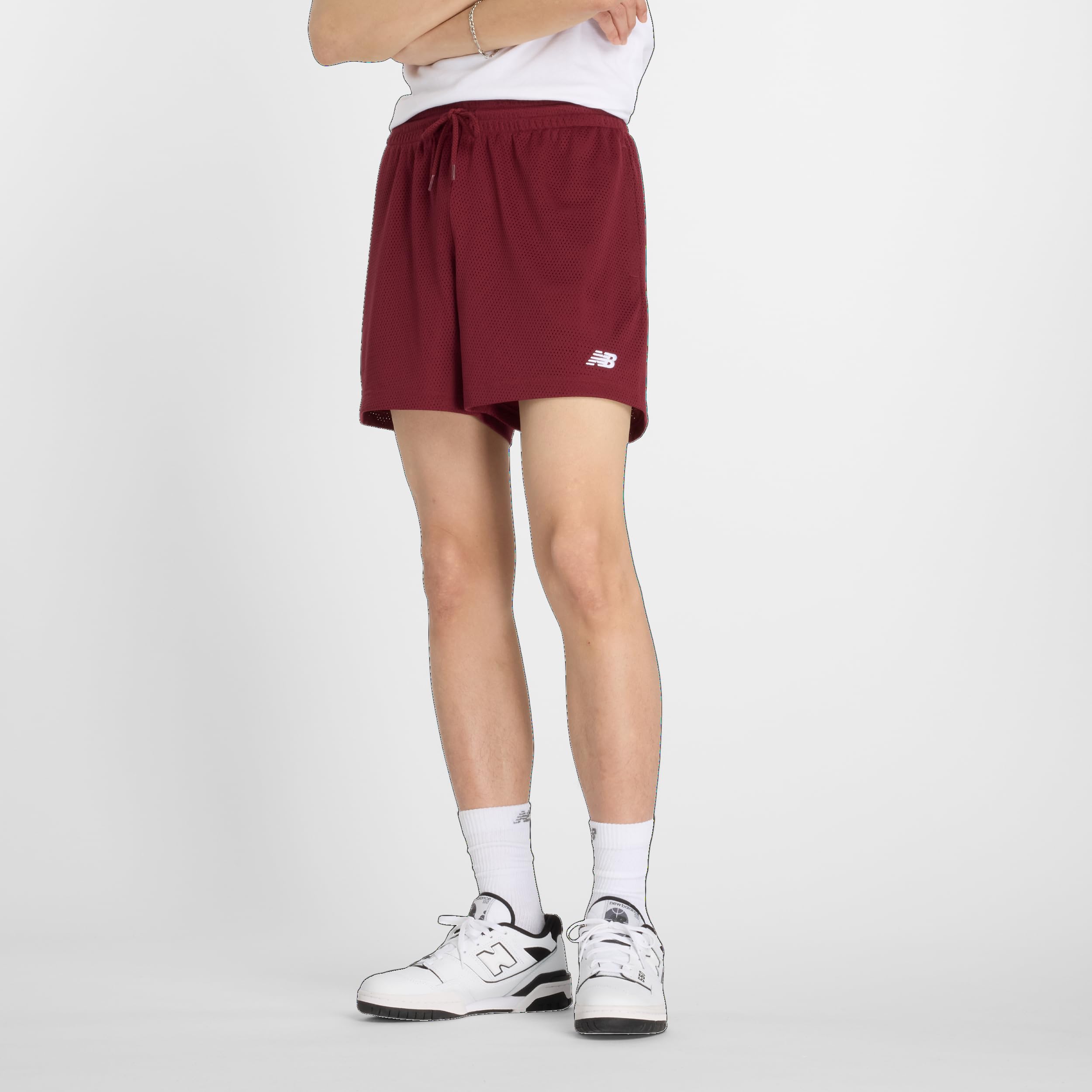 New Balance Men’s Sport Essentials Mesh Short 5″, Monarch Burgundy, XX-Large