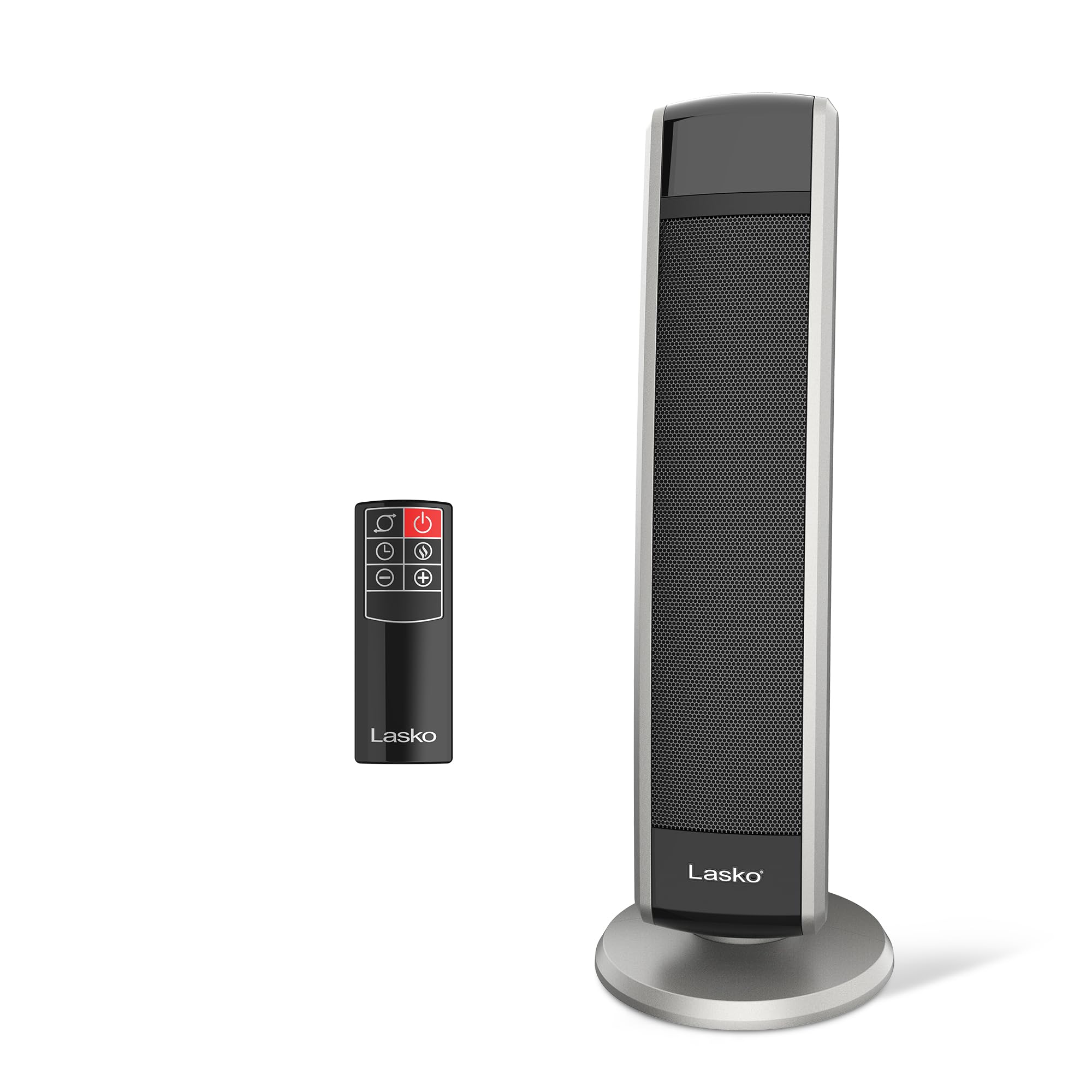 Photo 1 of ***SIMILAR ITEM***
Lasko Oscillating Digital Ceramic Tower Heater for Large Rooms, with Adjustable Thermostat, Timer and Remote Control, 29 Inches, 1500W, Black, 5586