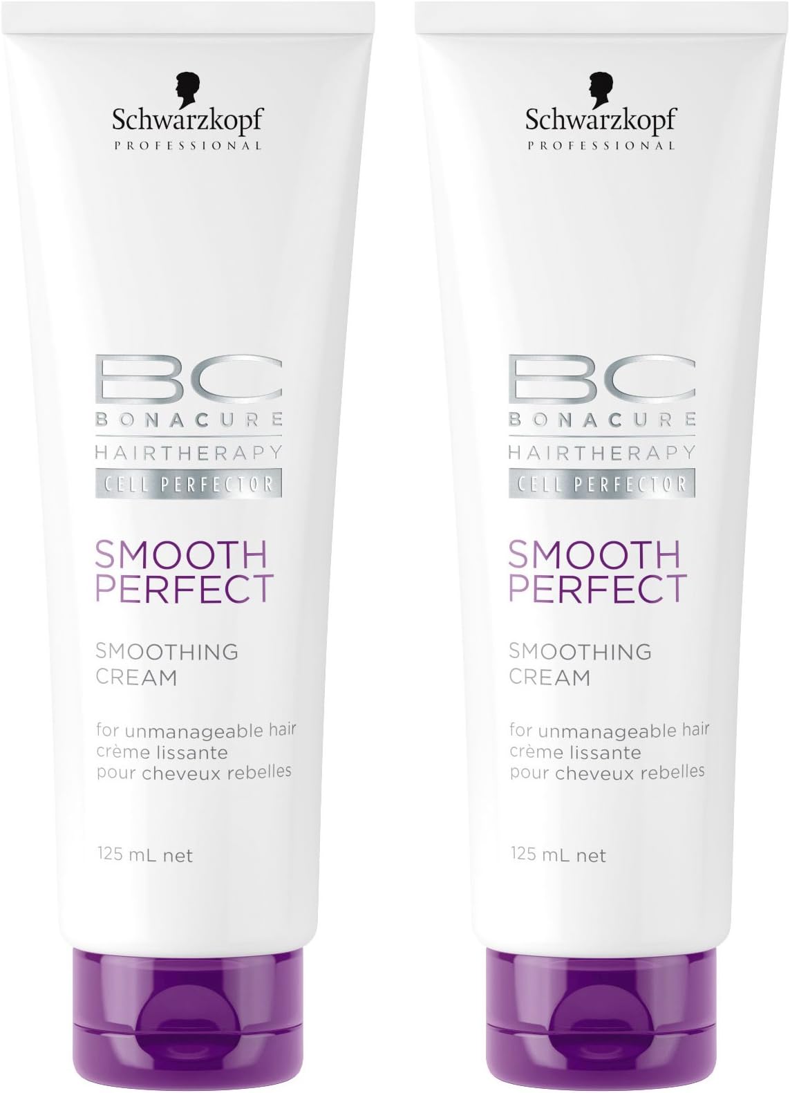 BC Bonacure SMOOTH PERFECT Smoothing Cream, 4.23-Ounce (2-Pack)