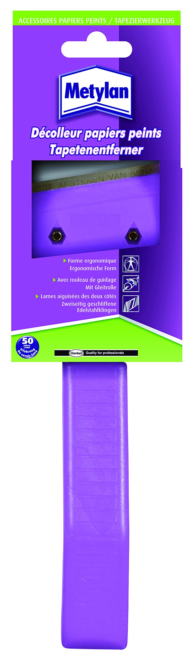 METYLAN Wallpaper Remover Tools, Easily removes Wallpaper Once Soaked in a Liquid Stripper