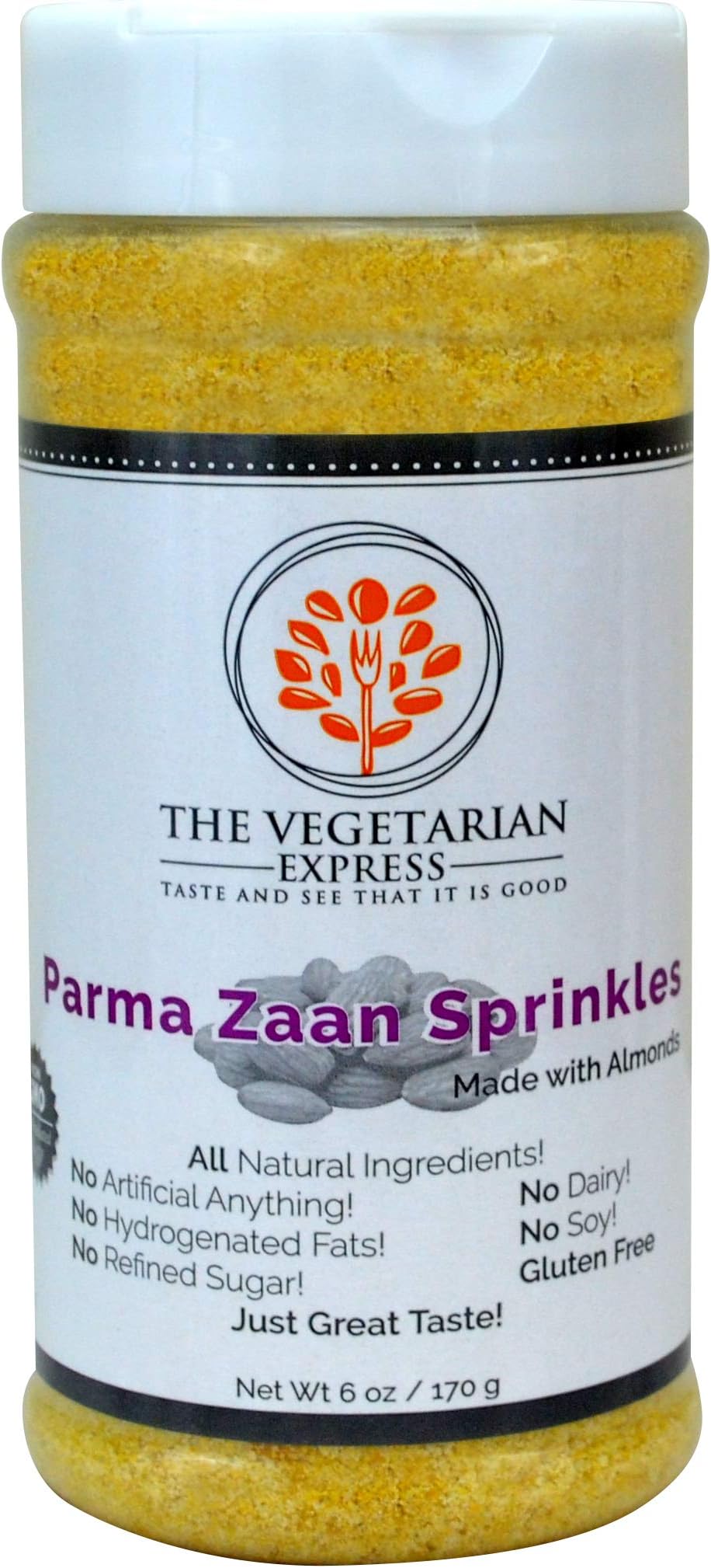 THE VEGETARIAN EXPRESS Parma Zaan Sprinkles, 6 OZ