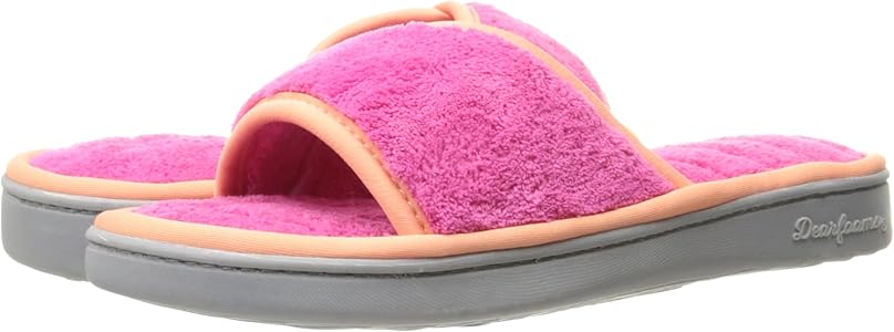 womens open toe scuff slippers
