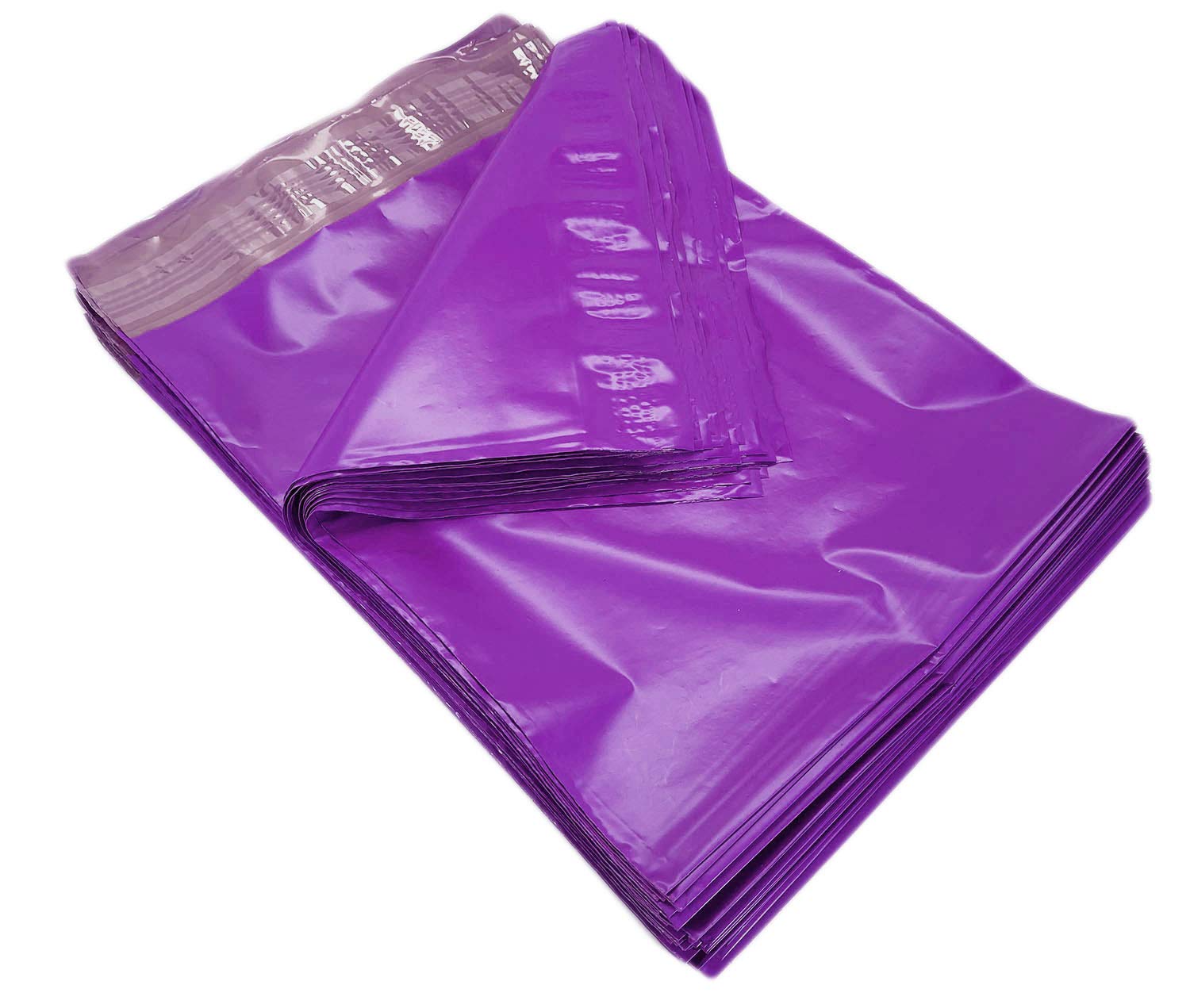 iMBAPrice Poly Mailers Shipping Envelopes Bags, 10 x 13 - inches , 100 Bags (Purple)