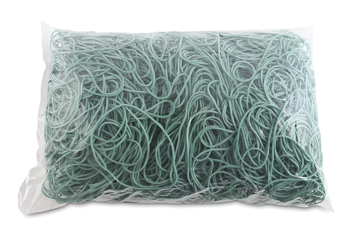 Rubber Bands OFFICE PRODUCTS Diameter 80mm 1,5x1,5mm 1000g Green/Small Office Accessories/Type-Standard/Material-Rubber/Weight (g)-1000 / Colour-Green/Size-1,5x1,5mm