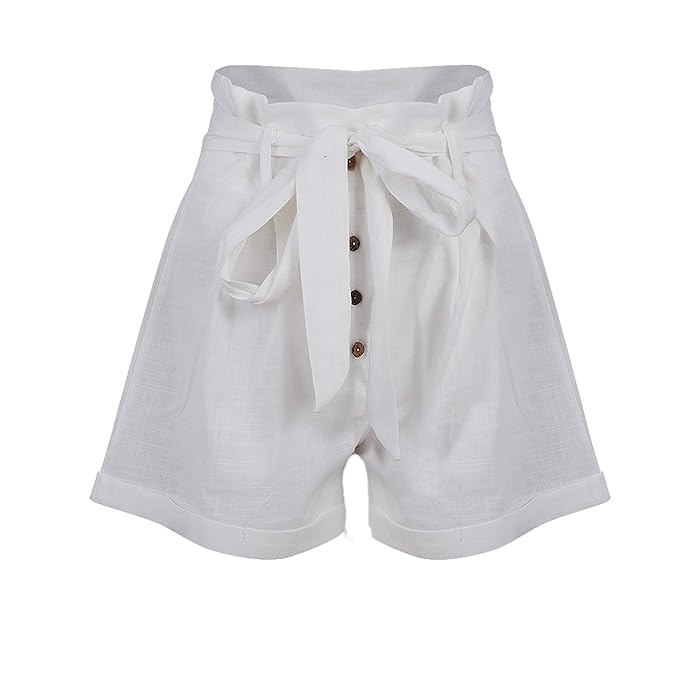 pantaloncini bianchi donna