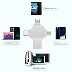 128GB USB Flash Drive Multifunctional Photo Stick