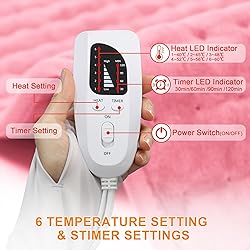Heating Pad,Electric Heating Pads for Back,Hot