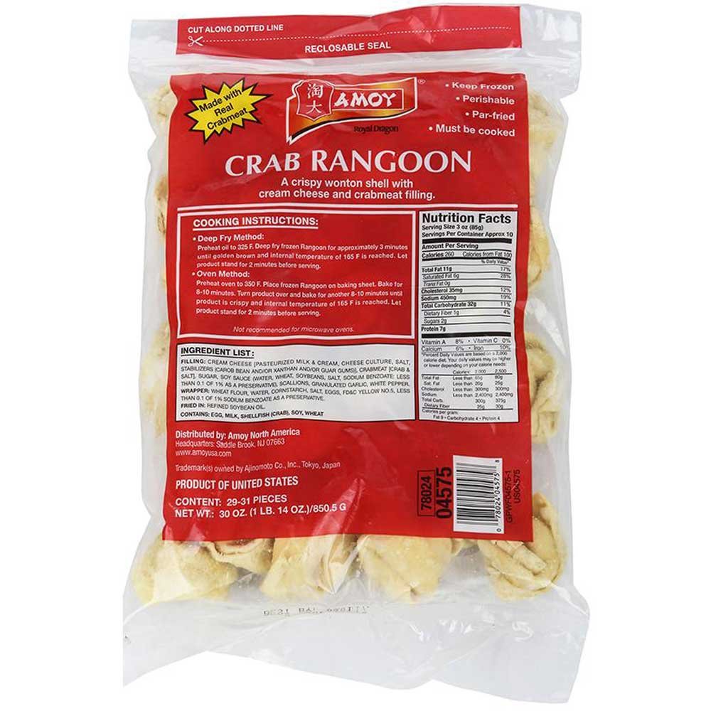 Crab Rangoon Nutrition Runners High Nutrition