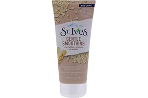St. Ives Gentle Smoothing Face Scrub and Mask Oatmeal, ONE , 6 oz