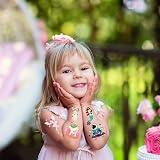 Leesgel Luminous Temporary Tattoos for Kids - 380 Styles Party Favors, 30 Sheets view 5