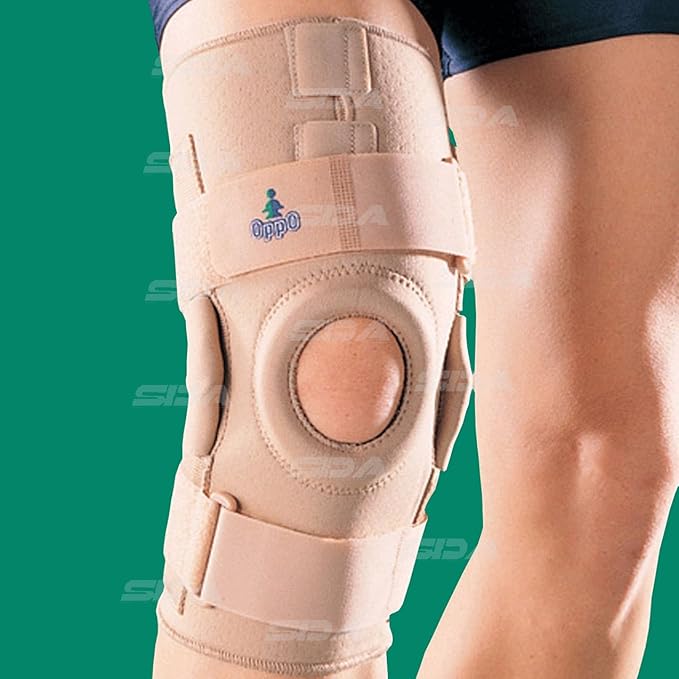 SDA HINGED KNEE SUPPORT Medical Pre / Post Surgery Stabiliser with